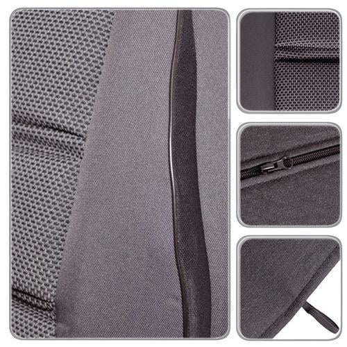 Чехлы Vitol Пилот Европейский ВАЗ 2106 Grey/Black (544222)