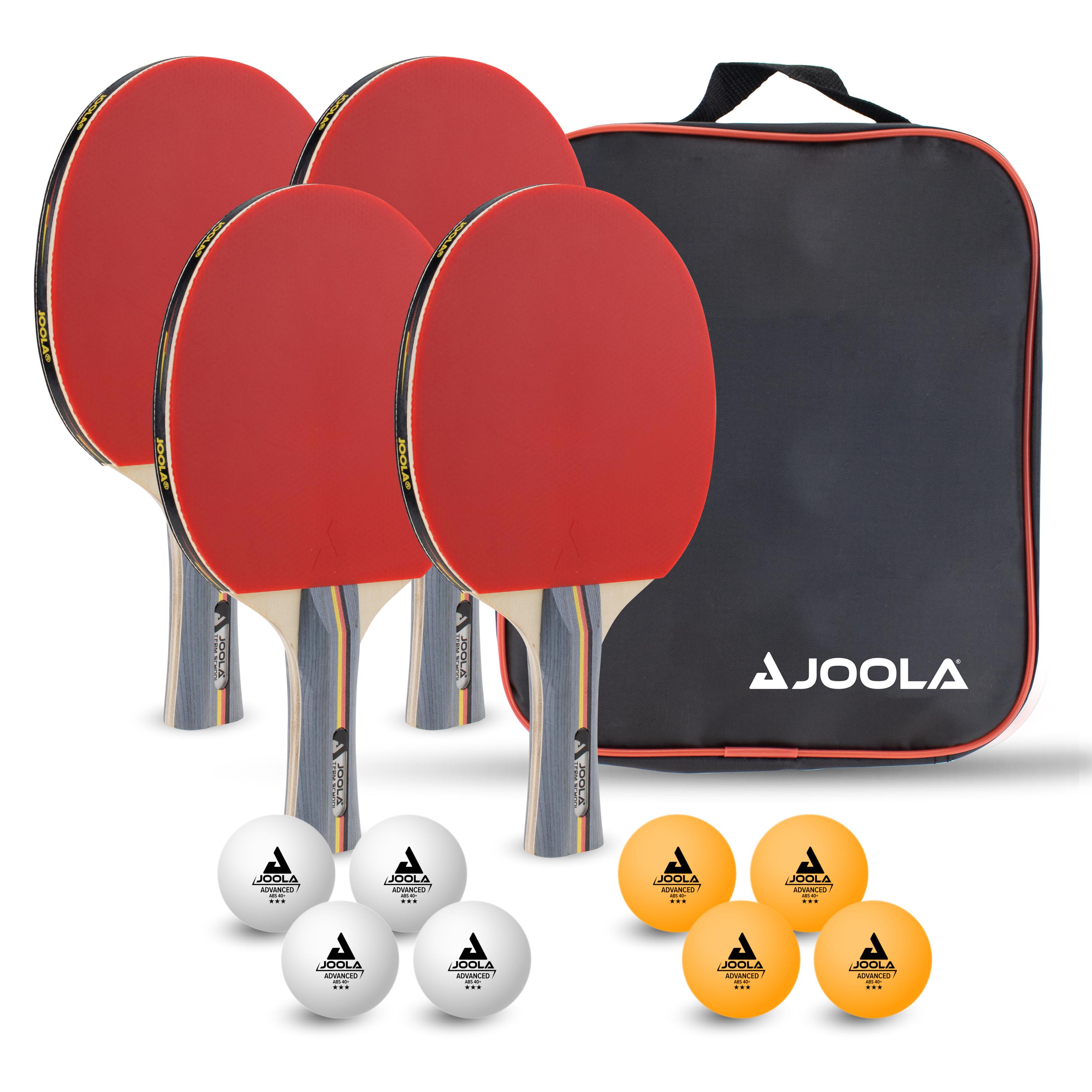 Набір для настільного тенісу Joola Team School 4 Bats 8 Balls (54825) - фото 1