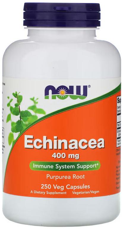 Добавка Эхинацея Now Echinacea 400 мг 250 Veg Caps