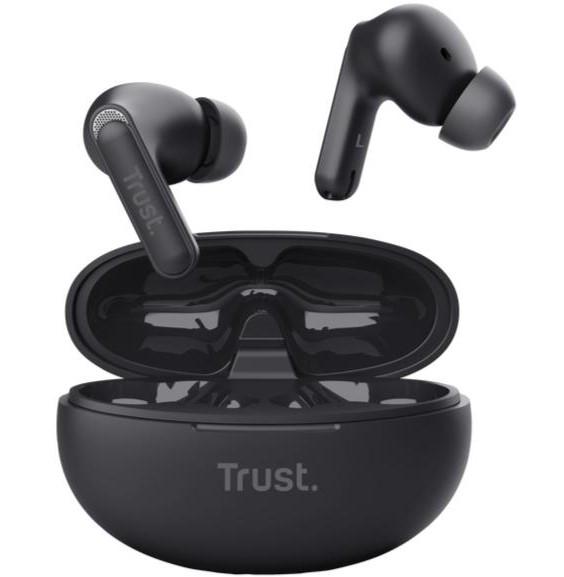 Наушники с кейсом TWS Trust Yavi Earbuds Bluetooth ENC Черный (25296_TRUST)