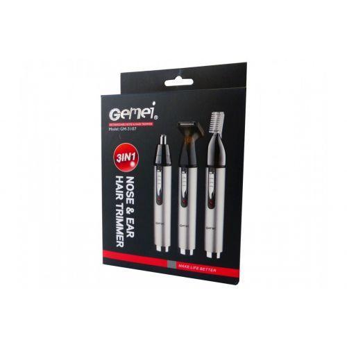 Триммер для носа ушей и бровей Gemei GM-3107 (5668752) - фото 3