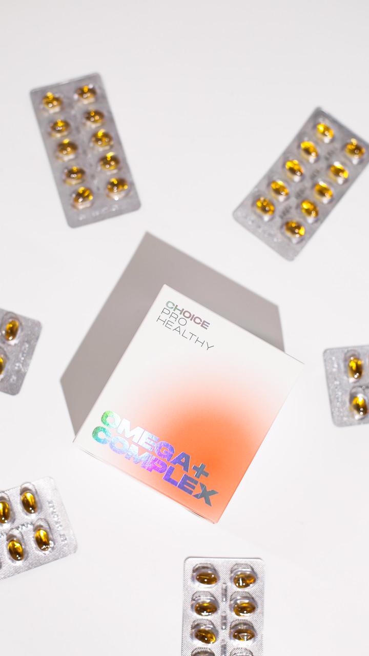 Комплекс Омега+ Choice джерело поліненасичених жирних кислот омега-3 60 кап. (1925924937) - фото 7 Комплекс Омега+ Choice джерело поліненасичених жирних кислот омега-3 60 кап. (1925924937) - фото 7