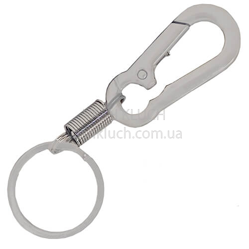 Брелок карабин Терция 112 с пружиной (123422)