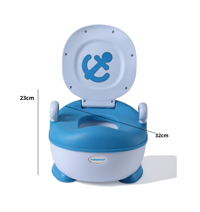 Горщик Лу Лу Babyhood BH-128B Блакитний (29397298) - фото 5 Горщик Лу Лу Babyhood BH-128B Блакитний (29397298) - фото 5