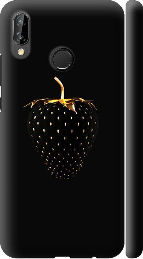 Чехол на Huawei P20 Lite Черная клубника (3585m-1410-42517)