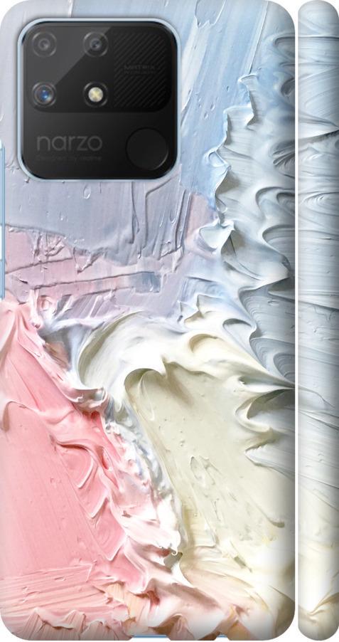 Чехол на Realme Narzo 50A Пастель v1 (3981m-2514-42517)