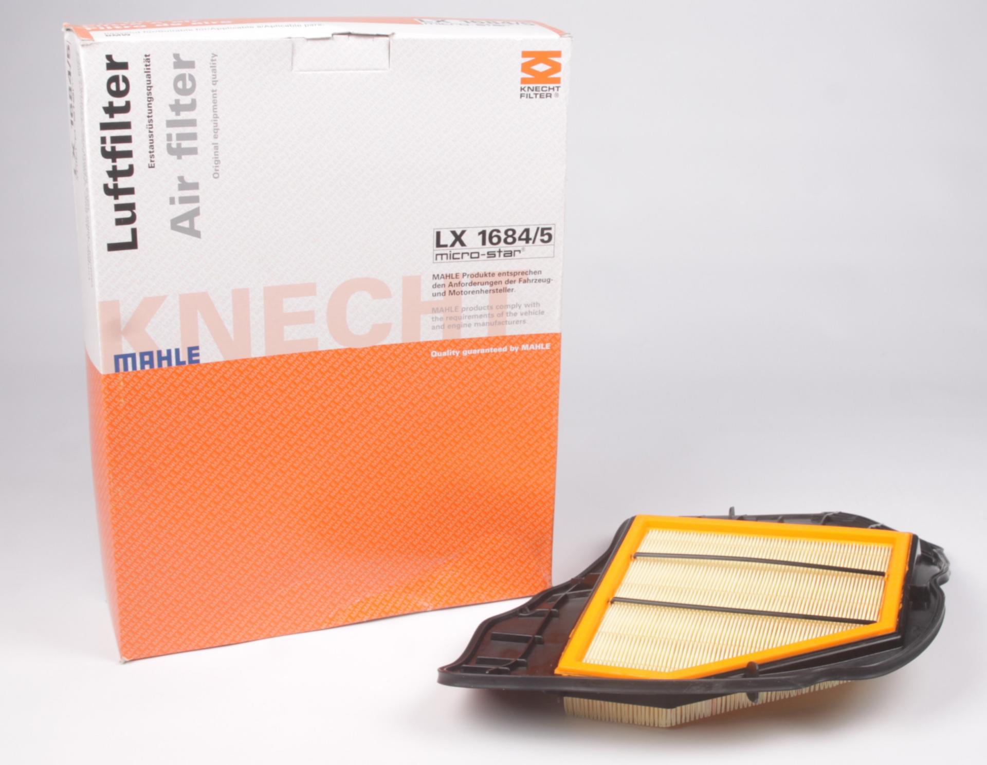Фільтр повітряний KNECHT для L BMW X5 E70/5 F10 4,4i 09- (LX 1684/5)