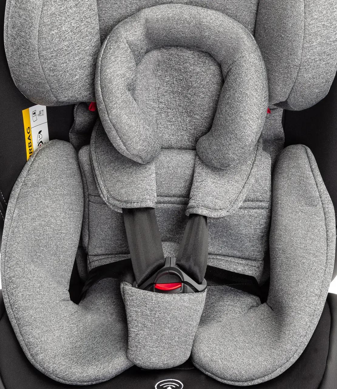 Автокресло детское Caretero Mundo Isofix 81х44х44 см 0-36 кг Серый (129889) - фото 9