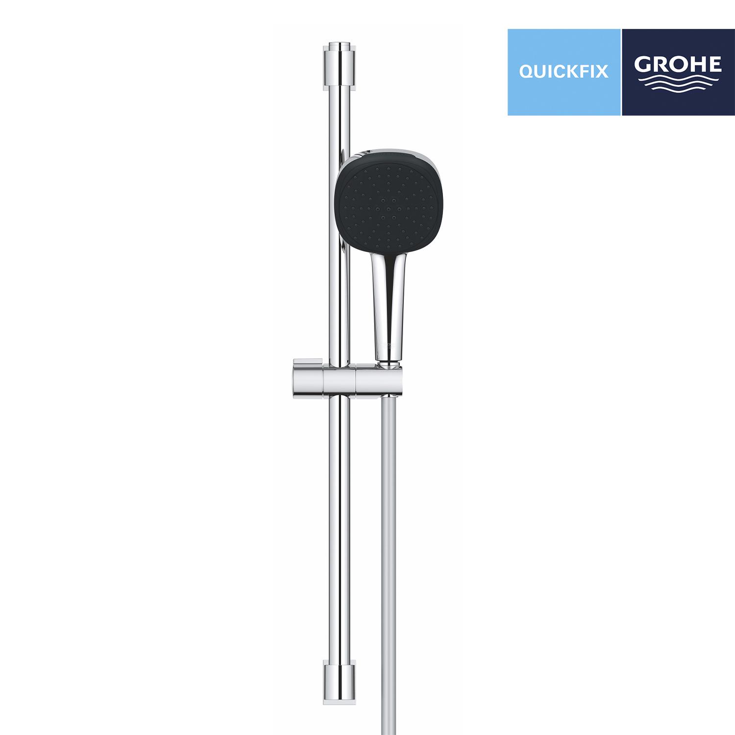 Душовий комплект із штангою Grohe QuickFix Vitalio Comfort 26398001 CV034501 Хром (233443) - фото 2