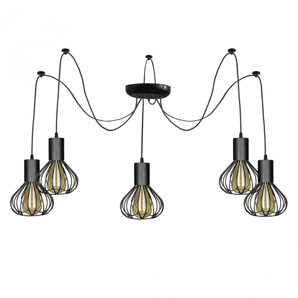 Люстра павук MSK ELECTRIC Lotus NL 1415-5 на п'ять плафонів (86964) Люстра павук MSK ELECTRIC Lotus NL 1415-5 на п'ять плафонів (86964)