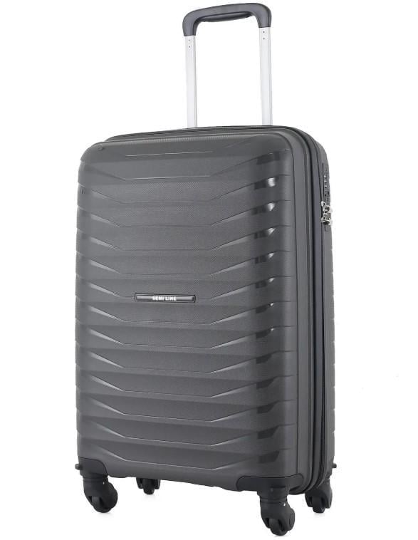 Чемодан SEMI LINE T5586-2 21" S Dark Grey (DAS302883) Чемодан SEMI LINE T5586-2 21" S Dark Grey (DAS302883)
