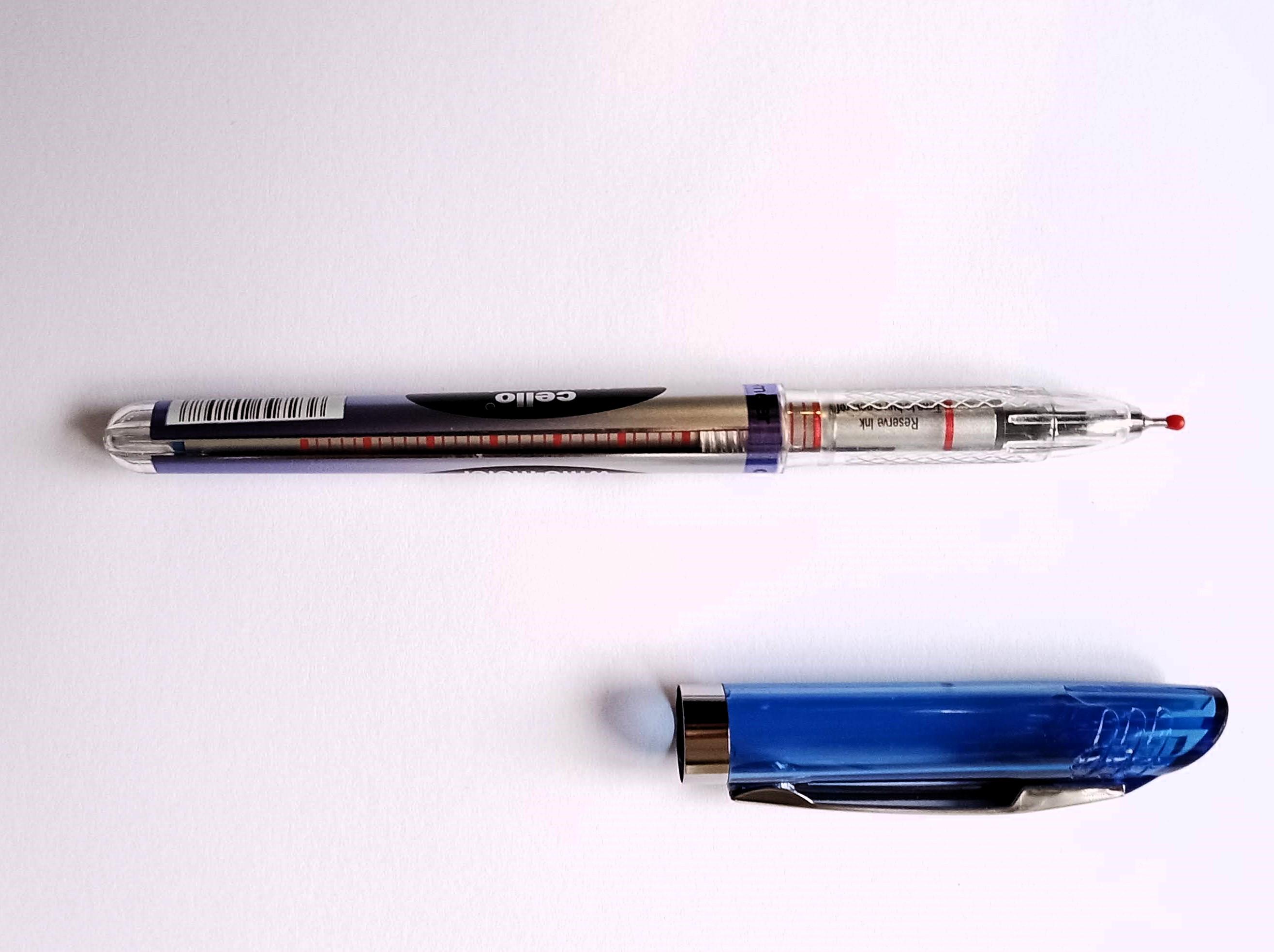 Ручка масляна 10км Cello CL8048-12 Синій - фото 3 Ручка масляна 10км Cello CL8048-12 Синій - фото 3