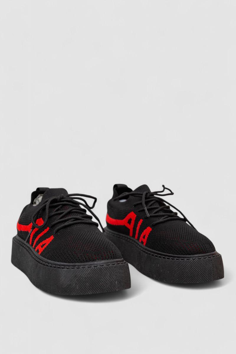 Кроссовки женские Fashion 243R2023-33 р. 38 Черно-красный (116738_835413) - фото 3 Кроссовки женские Fashion 243R2023-33 р. 38 Черно-красный (116738_835413) - фото 3