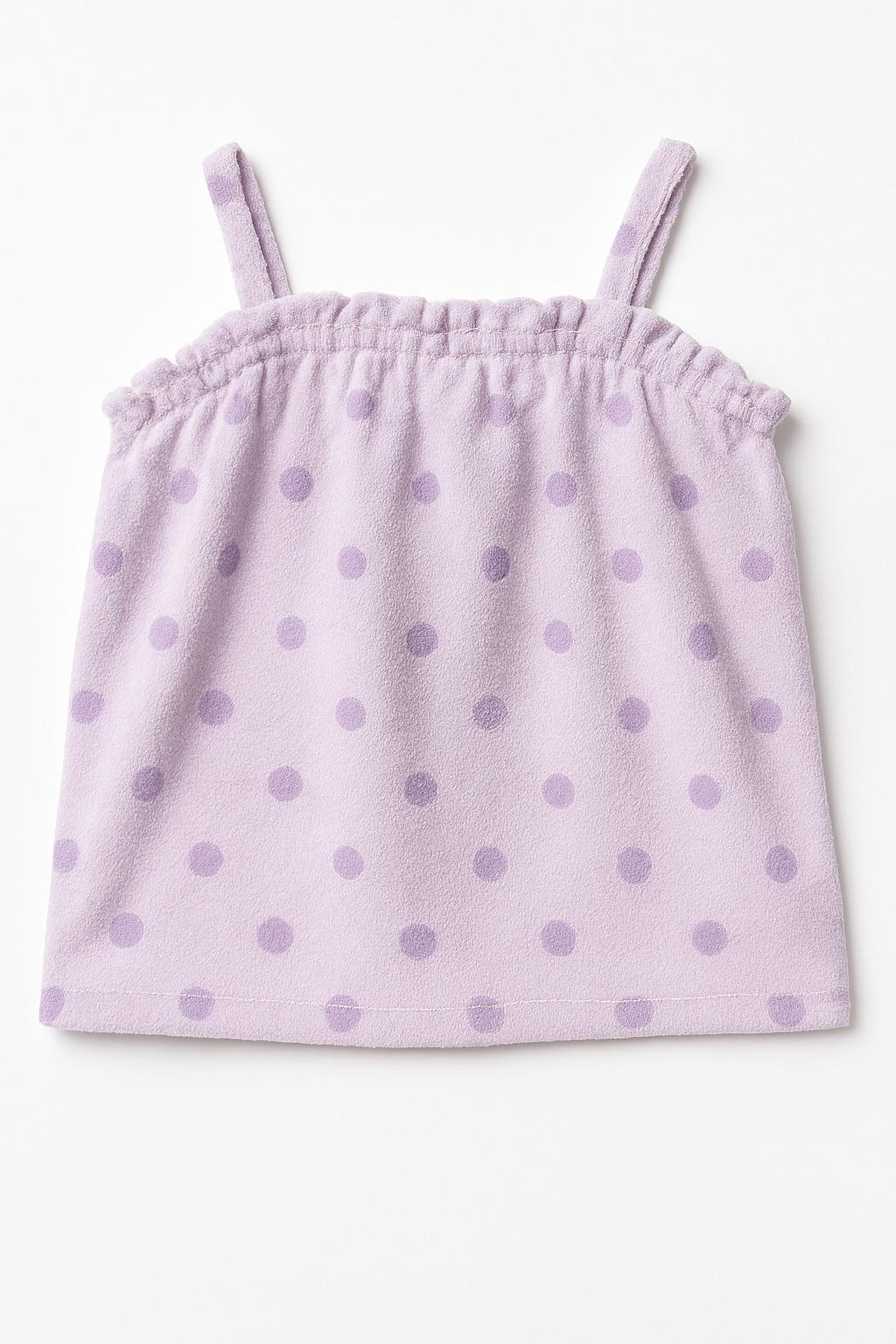 Топ PRIMARK 7566606 принт 122 см Сиреневый