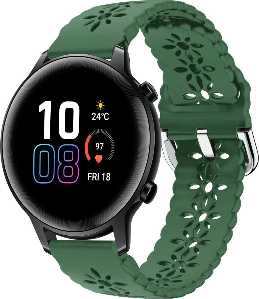 Ремінець Trase для Honor Magic Watch 2 42 мм Green (28876-08) - фото 1 Ремінець Trase для Honor Magic Watch 2 42 мм Green (28876-08) - фото 1