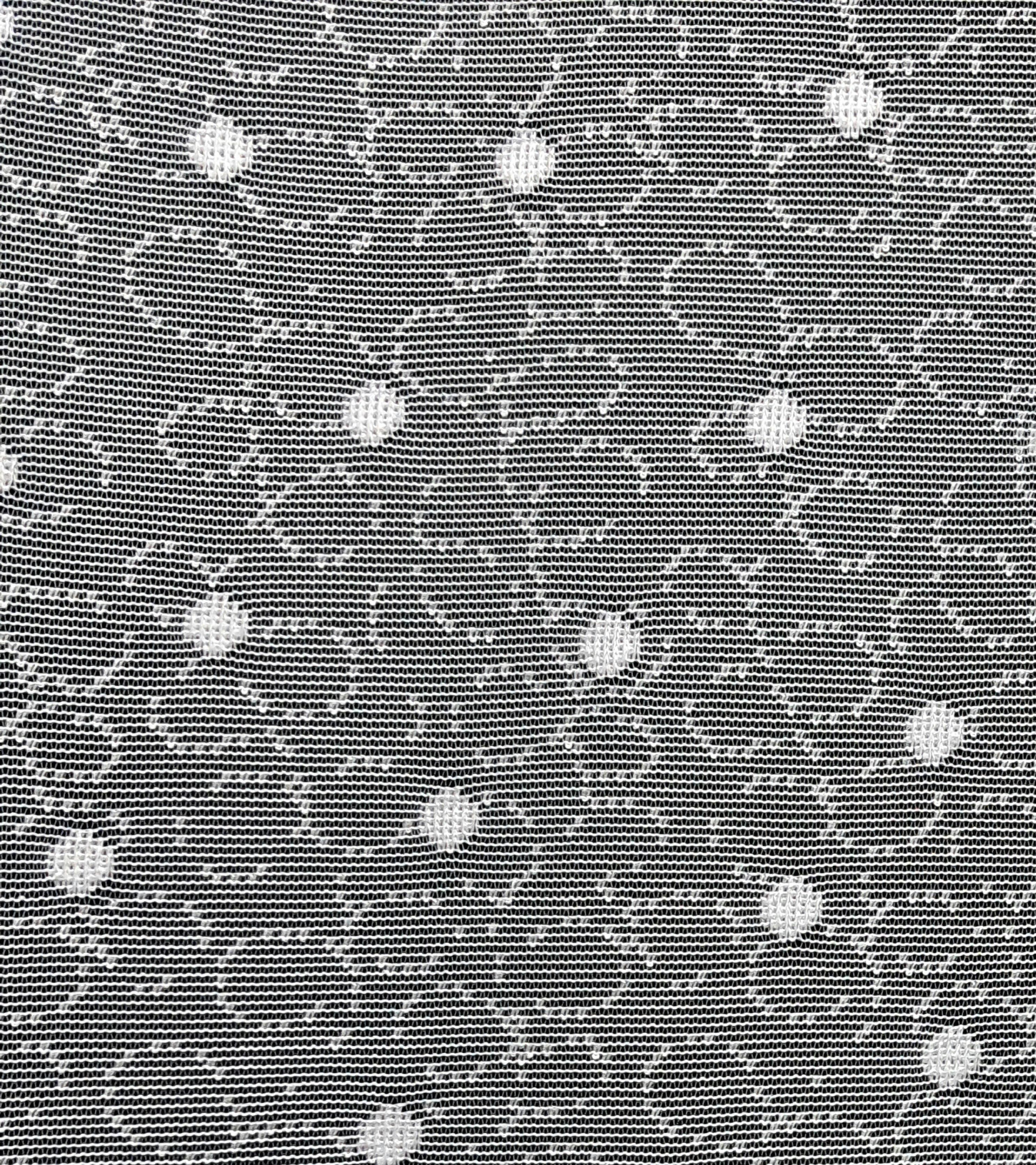 Гардина кухонна жакардова коротка 170х400 см Білий (1730.1) - фото 3