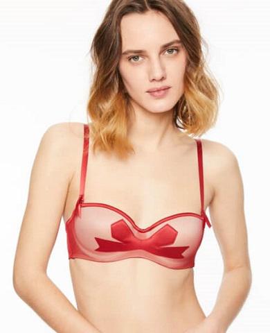 Бюстгальтер Chantal Thomass 80D Красный (0650)
