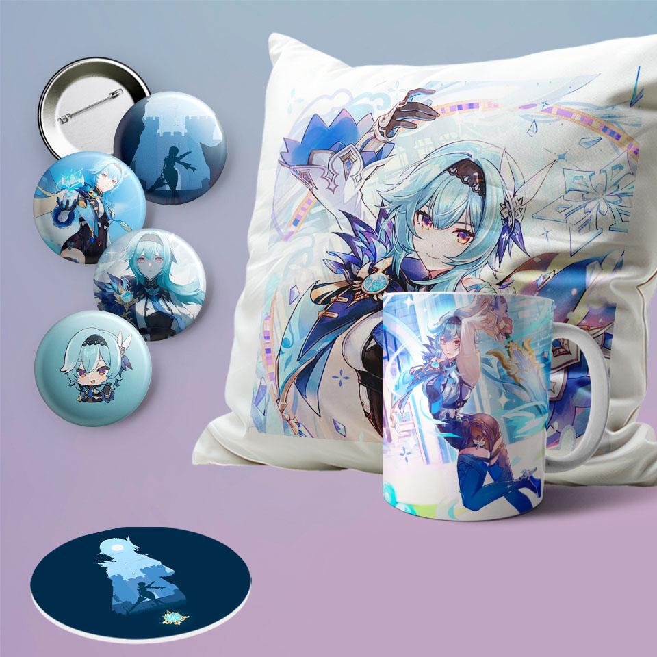 Подарочный набор бокс Eula Genshin Impact (379) Подарочный набор бокс Eula Genshin Impact (379)