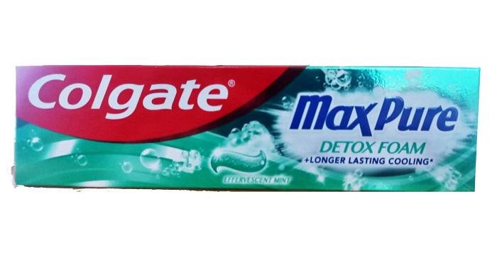 Зубная паста Colgate Max Pure Detox Foam 75 мл (122035)