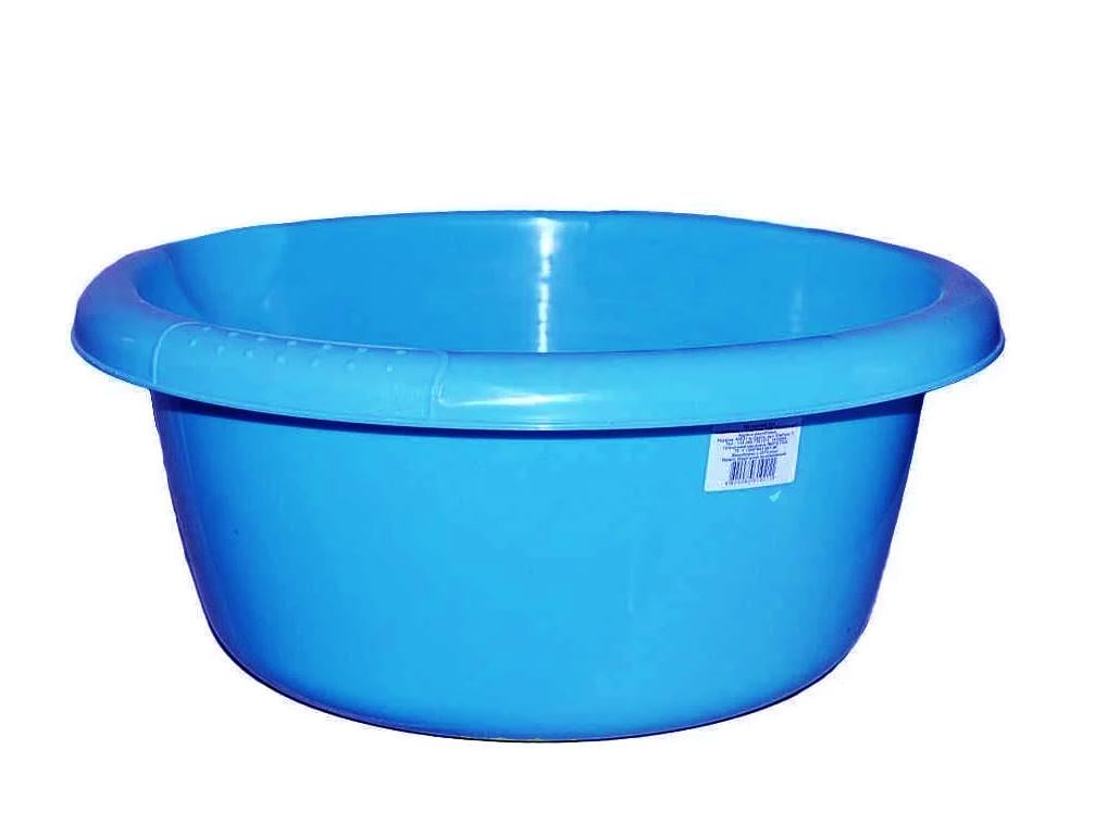 Таз круглый Консенсус 7,6 л Голубой (MCS-10198)