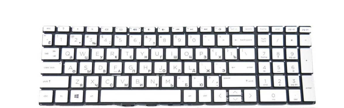 Клавіатура для ноутбука HP 15-DA 15-DB з підсвічуванням (L50001-251)