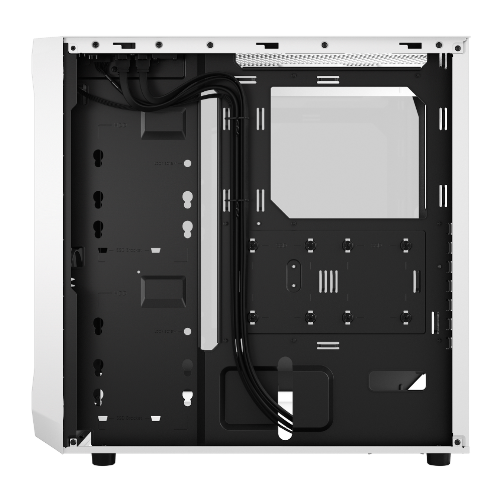 Корпус для компьютера Fractal Design Focus 2 RGB TG ClearTint White (12133449) - фото 2