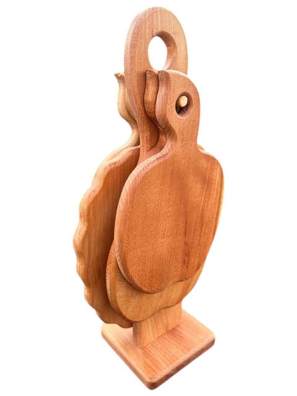 Набір дощечок для нарізки Фрукті 4в1 (2483307175) - фото 4 Набір дощечок для нарізки Фрукті 4в1 (2483307175) - фото 4