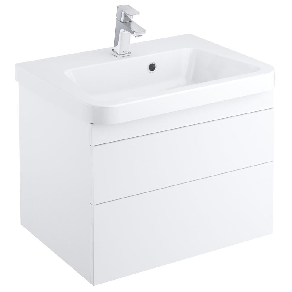 Тумба під умивальник підвісна Ravak SD 10° II X000001286 65x45x48 см Білий (103164)