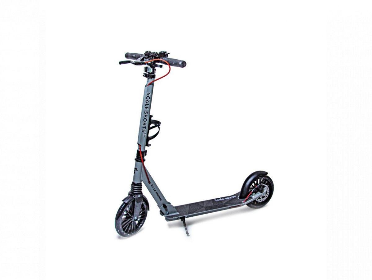 Самокат металевий Scale Sports SS-23 з дисковим гальмом і LED-ліхтарем (1574663948) Самокат металевий Scale Sports SS-23 з дисковим гальмом і LED-ліхтарем (1574663948)