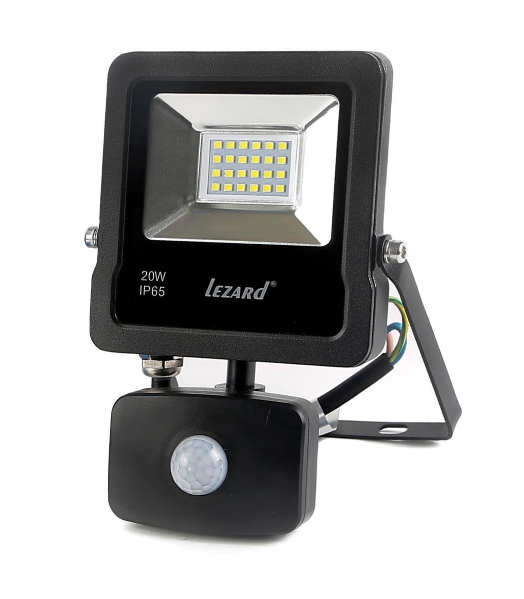 Прожектор світлодіодний Lezard PAL6520S з датчиком руху 20W 6500K 1600 Lm (27803437) Прожектор світлодіодний Lezard PAL6520S з датчиком руху 20W 6500K 1600 Lm (27803437)