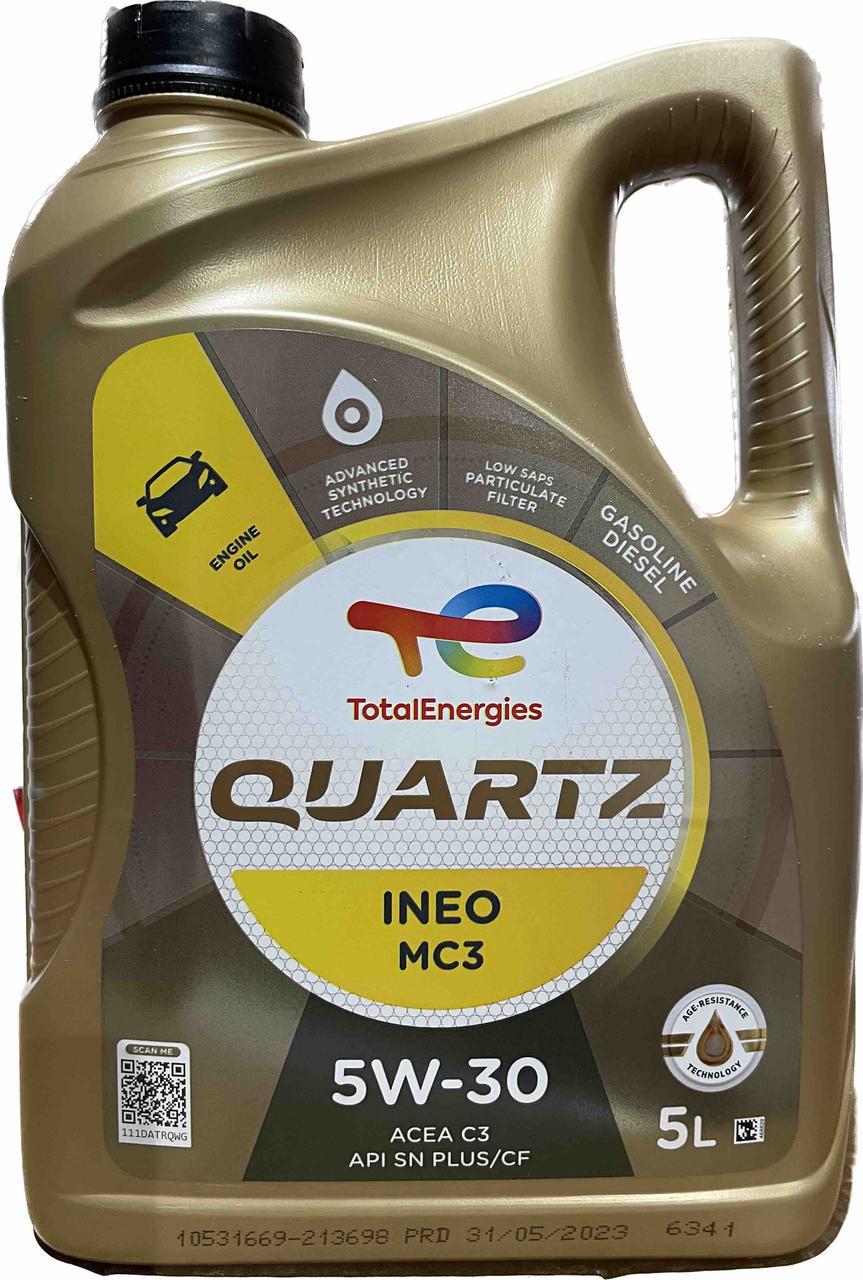 Моторное масло Total Quartz INEO MC3 5W-30 5 л (213698)