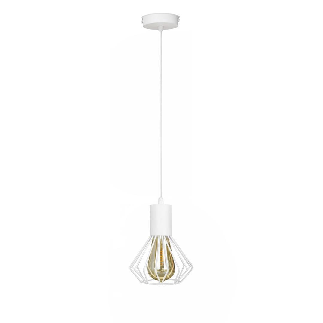 Светильник подвесной лофт MSK ELECTRIC Diadem NL 2215 WH Белый