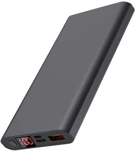 Портативное зарядное устройство BYZ W6 10000 mAh Gun Metal (BYZ-W6-GM) - фото 2 Портативное зарядное устройство BYZ W6 10000 mAh Gun Metal (BYZ-W6-GM) - фото 2