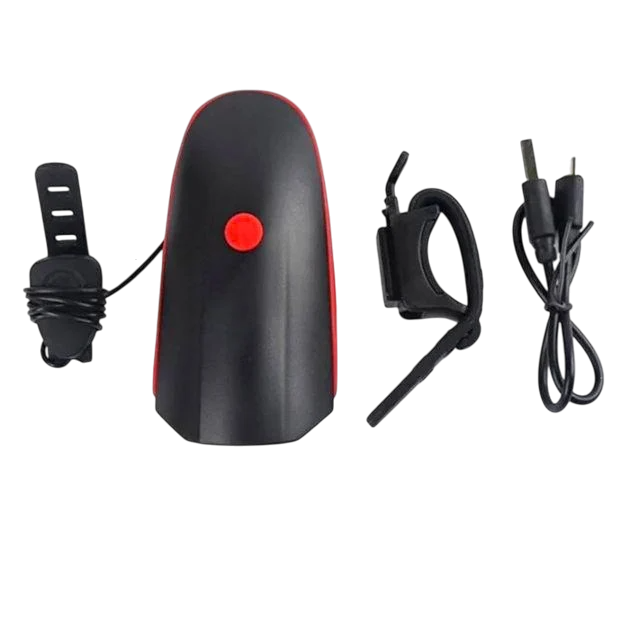 Ліхтар велосипедний TRIX USB світлодіодний з сигналом 5 режимів акумуляторний Чорний з червоним - фото 13 Ліхтар велосипедний TRIX USB світлодіодний з сигналом 5 режимів акумуляторний Чорний з червоним - фото 13