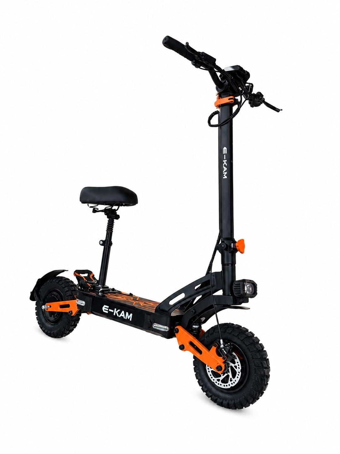 Электросамокат E-KAM 2500 2500W 52V 26Ah 11" с сиденьем