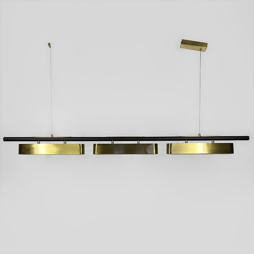 Світильник подовжений на 3 латунні модулі 140 см (NO6-1400) - фото 1 Світильник подовжений на 3 латунні модулі 140 см (NO6-1400) - фото 1