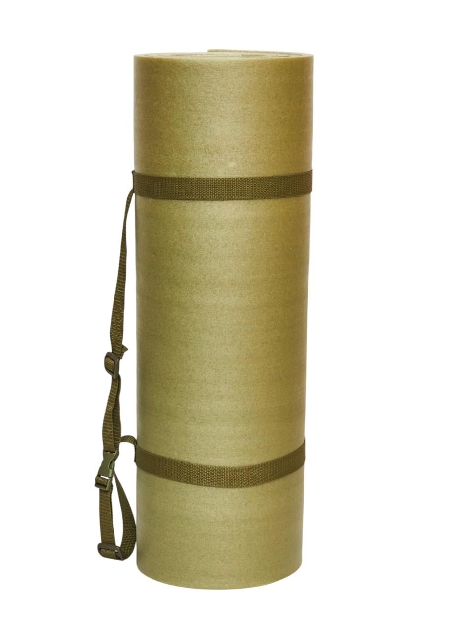 Каремат спальный полевой изоляционный Army L1 с креплением 12 мм 60/190 мм Олива (3592127) Каремат спальный полевой изоляционный Army L1 с креплением 12 мм 60/190 мм Олива (3592127)