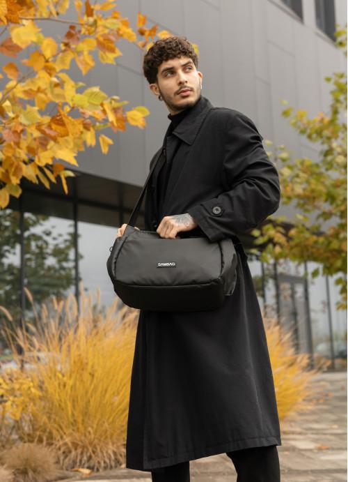 Мужская сумка Sambag тканевая Черный (7310321325) - фото 3 Мужская сумка Sambag тканевая Черный (7310321325) - фото 3