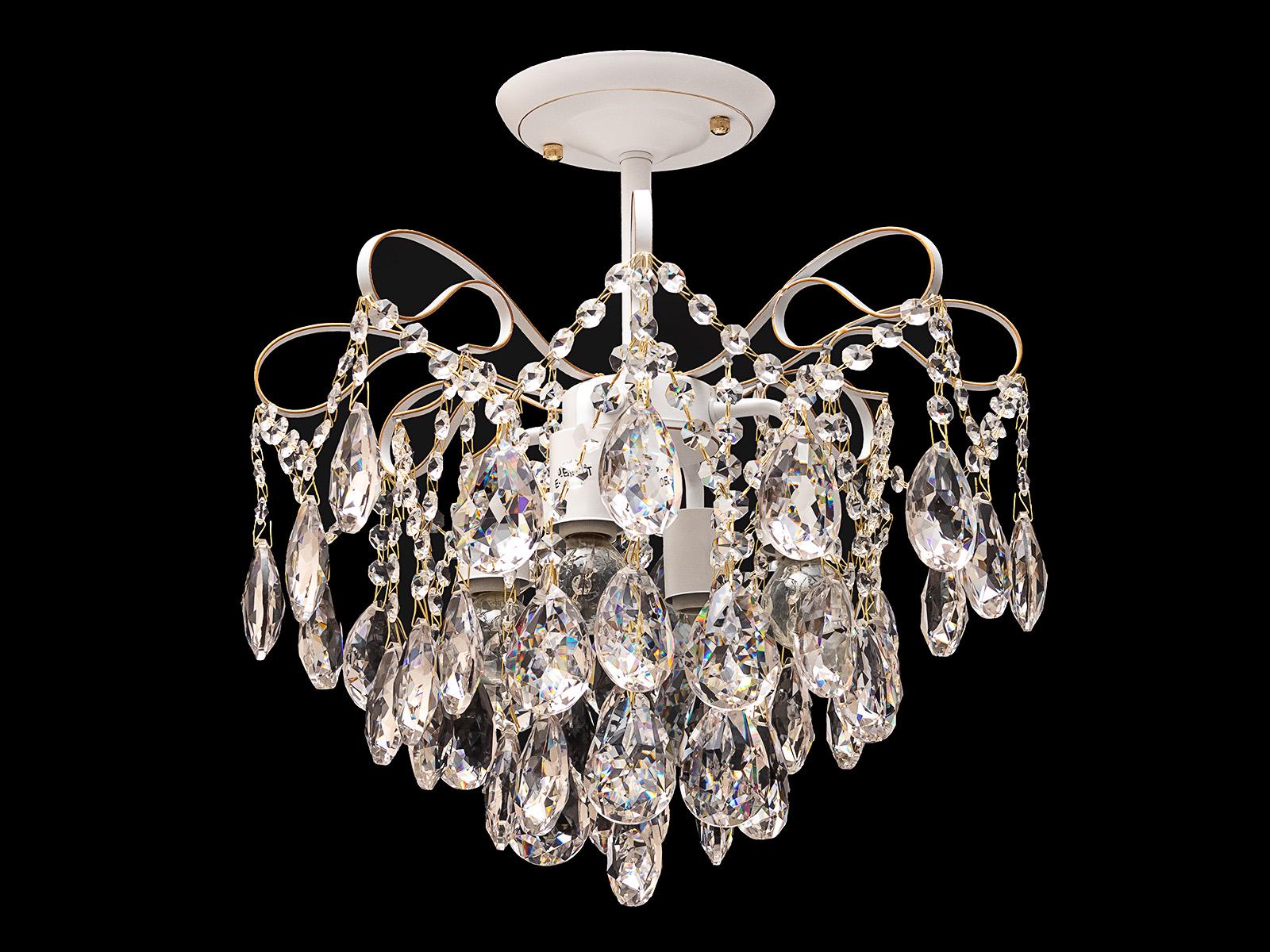 Люстра хрустальная Sirius 96027/4-400 на 4 лампочки