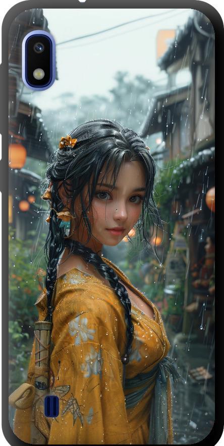 Чехол на Samsung Galaxy A10 2019 A105F Anime-girl (6133b-1671-42517)