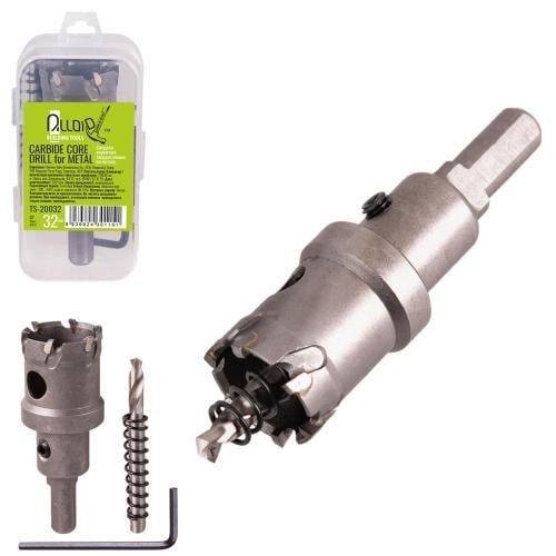Свердло Alloid корончате твердосплавне по металу 32 мм (TS-20032) - фото 4