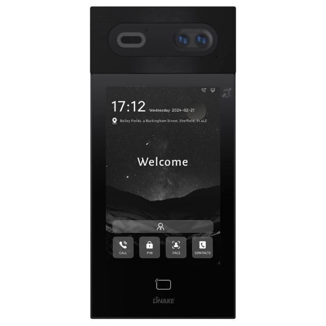 Панель виклична Dnake S617/F IK08 врізна S617 Android 8" IPS (3235215026)