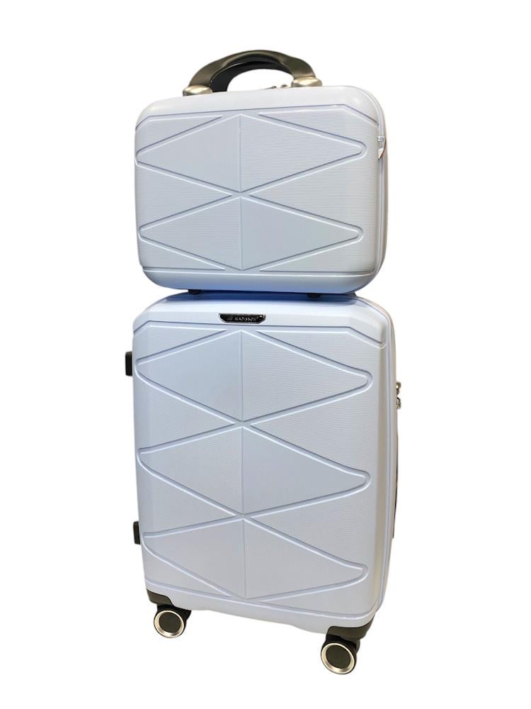 Комплект чемоданов Madisson Snowball 51304/S+VA Голубой (31218744)