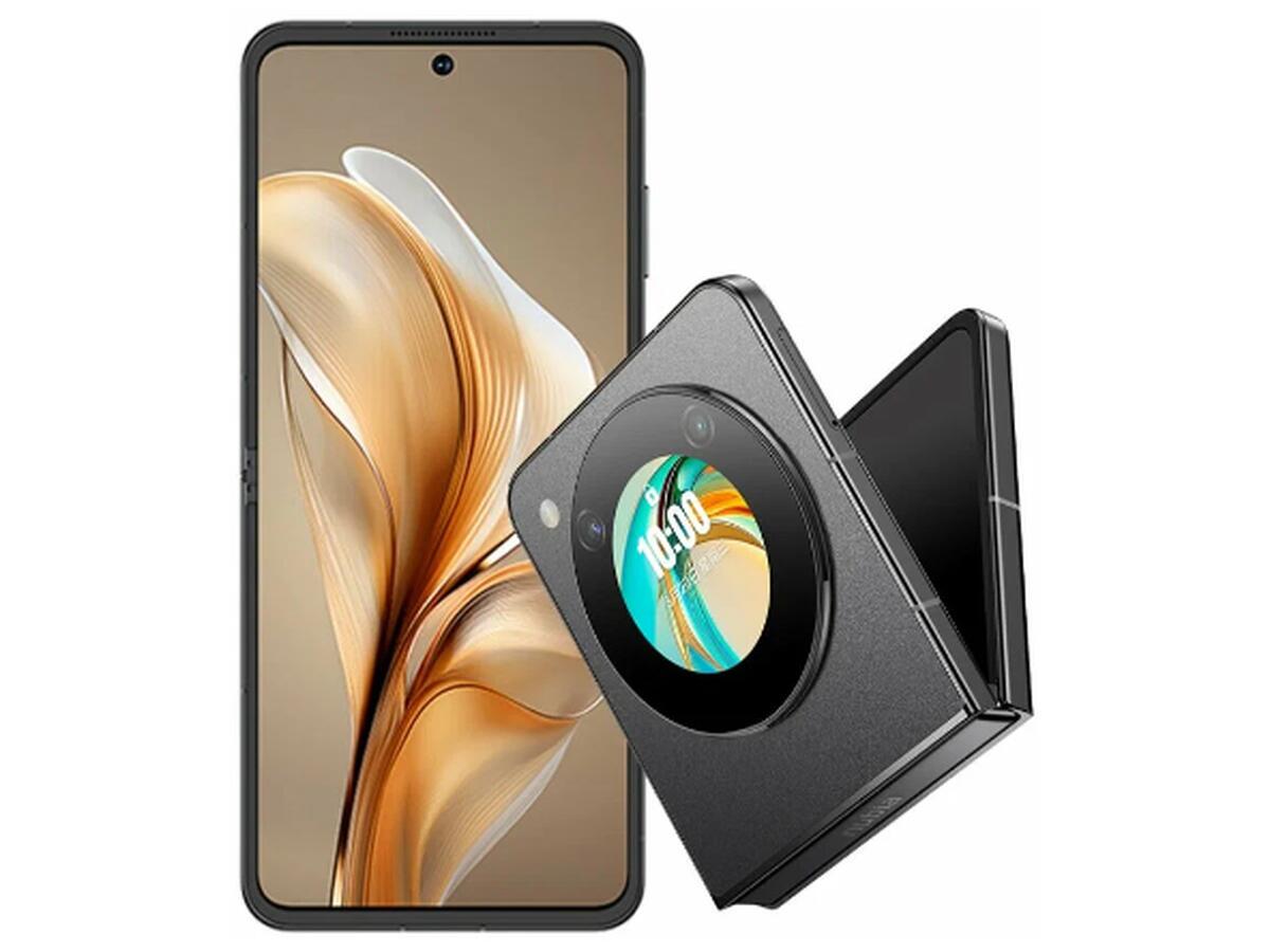 Смартфон ZTE Nubia Flip 8/256Gb NX724J Global Version 5G NFC Cosmic Black - фото 2 Смартфон ZTE Nubia Flip 8/256Gb NX724J Global Version 5G NFC Cosmic Black - фото 2