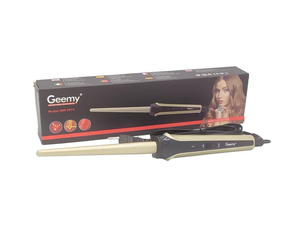 Плойка для волосся Geemy GM-2914 конусоподібна кераміка (1367593261) - фото 5 Плойка для волосся Geemy GM-2914 конусоподібна кераміка (1367593261) - фото 5