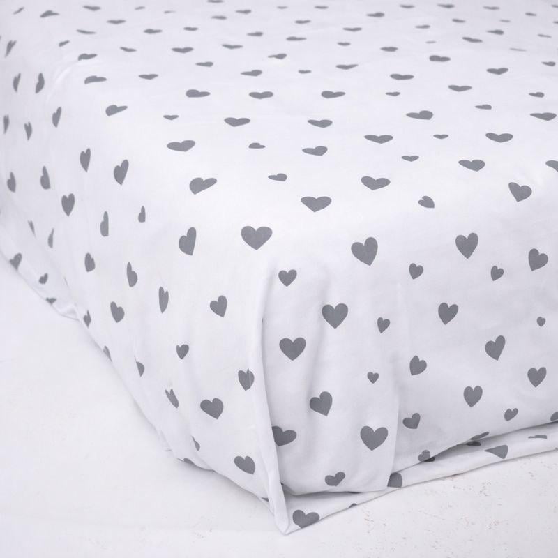 Простынь на резинке Из Парижа с любовью бязь 80х200х25 см (44881715)