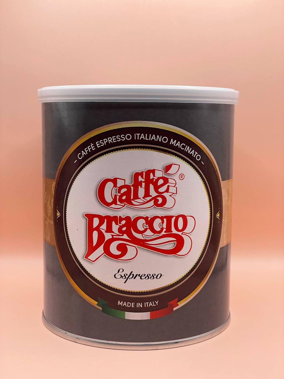 Кава мелена Сaffe Braccio Espresso для Мока 250 г