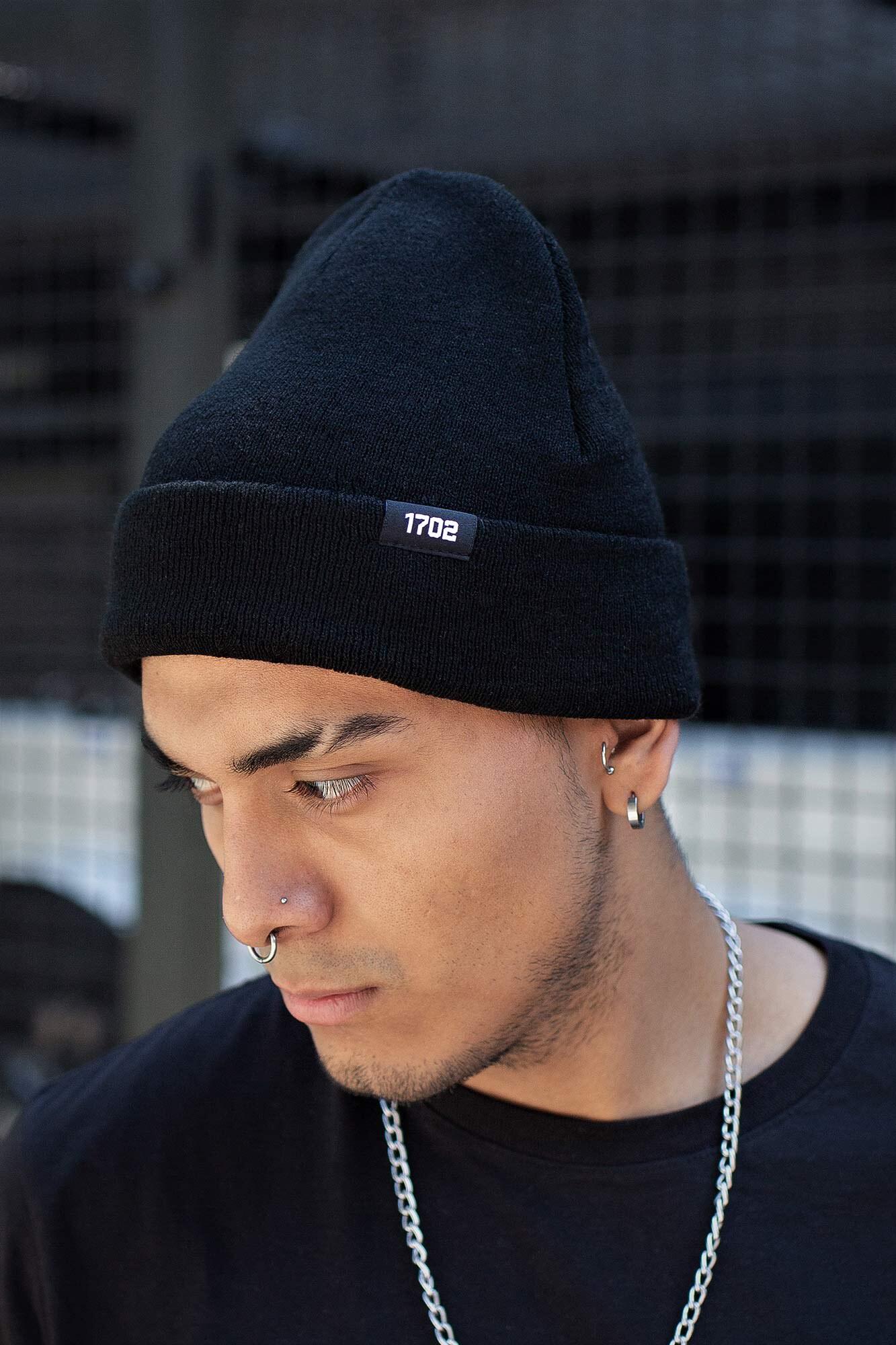 Шапка Without Label man Черный (8048183)