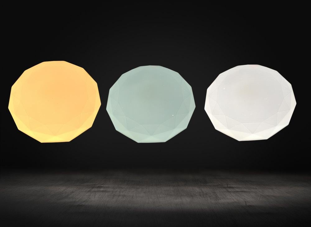 Светильник светодиодный Lumano SLIM DIAMOND 60W 3000-6500К с пультом ДУ (000016398) - фото 13