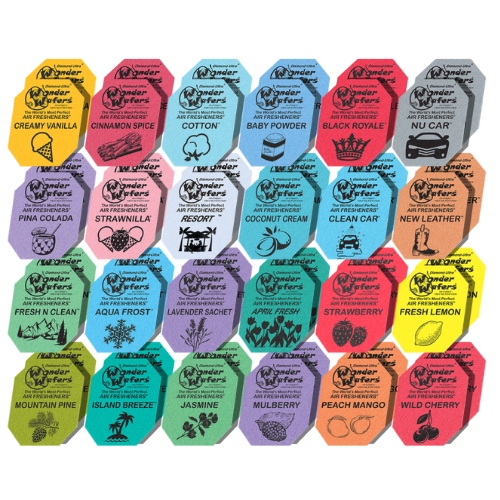 Набор ароматизаторов в пластинках Wonder Wafers 48 шт. 65x50 мм XL